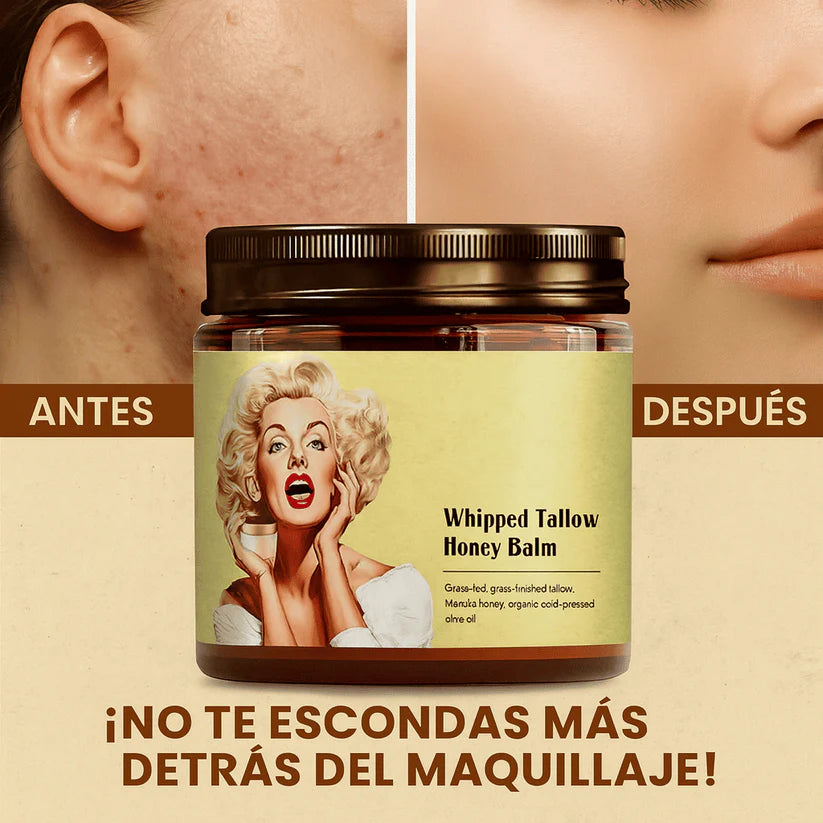 ⚡ Honey Tallow Balm 👉 Regeneración Intensa Para Todo Tipo de Piel 💫