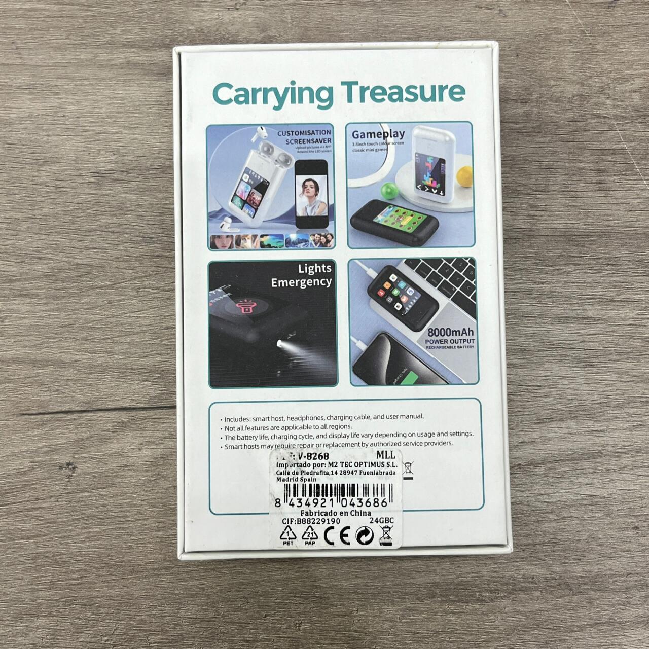 🎧 Powerbank Inteligente 👉 Auriculares TWS + Pantalla LCD + Linterna 💥