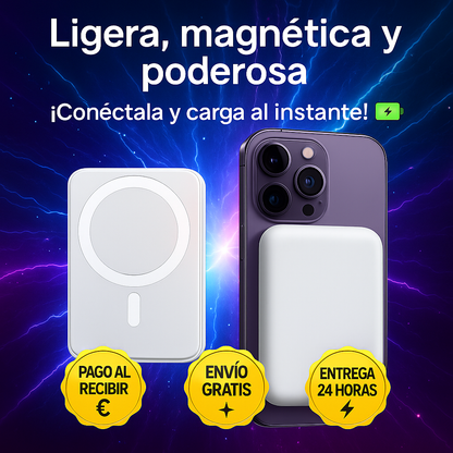 📱 Nunca más sin batería — 5000mAh de potencia imparable con MagSafe 💥