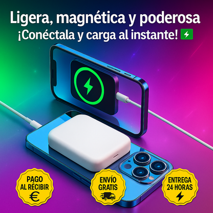 📱 Nunca más sin batería — 5000mAh de potencia imparable con MagSafe 💥