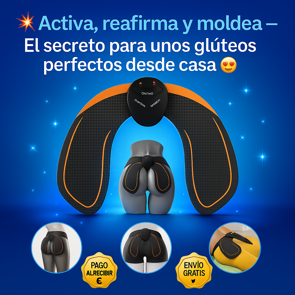 🍑 ¡Glúteos firmes y tonificados sin esfuerzo! — Descubre el poder del Electroestimulador Pro ⚡