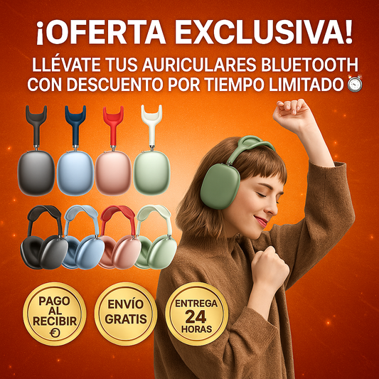 🎧 ¡Sonido premium sin cables! — Disfruta tus Auriculares Bluetooth para iPhone 🔥