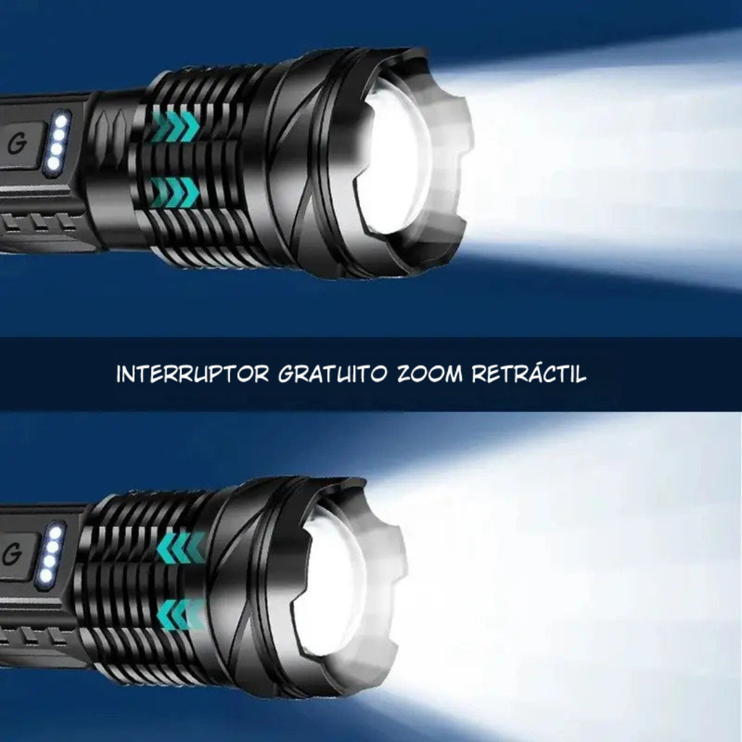 ⚡ Linterna Militar Premium 👉 Resistente, Recargable y Súper Brillante 🔋