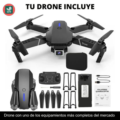 🚀 ¡Graba en 4K como un profesional! Doble cámara, vuelo estable y maletín GRATIS 🎒 🔥 Solo por tiempo limitado — ¡Aprovecha ahora!