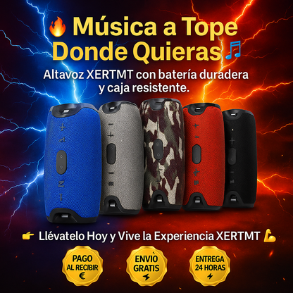 🔊 Potencia y Sonido Brutal 👉 Llévate Tu Altavoz XERTMT Hoy 💥