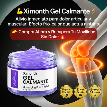 🔥 Adiós al Dolor 👉 Ximonth Actúa en Minutos 💫