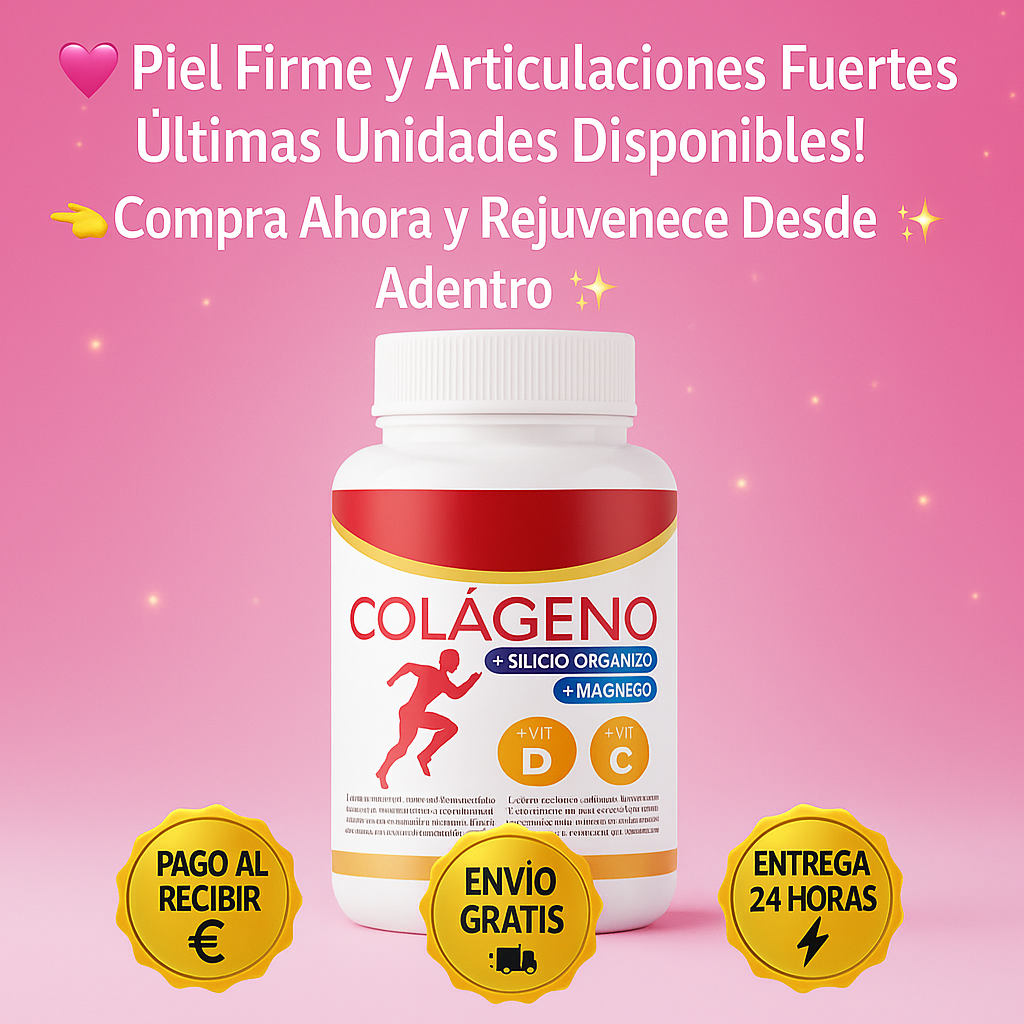 💖 SUP Colágeno Hidrolizado 👉 Piel Firme y Articulaciones Fuertes 💪