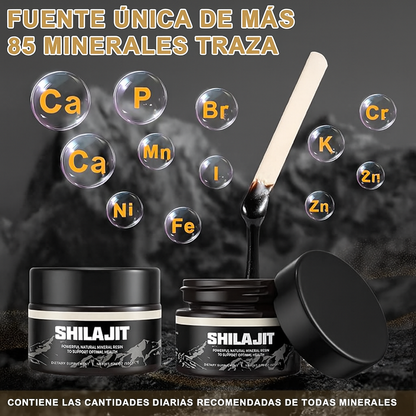 ⚡ Energía, fuerza y enfoque natural — Descubre el poder del Shilajit Puro del Himalaya 🏔️