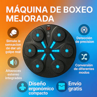 🎶 MÁQUINA DE BOXEO MUSICAL + GUANTES MMA PRO GRATIS! 🥊 + Spotify Premium Gratis