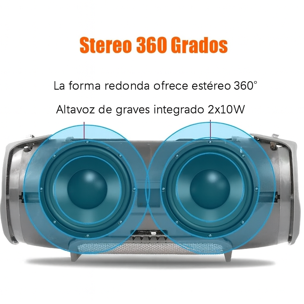 🔊 Potencia y Sonido Brutal 👉 Llévate Tu Altavoz XERTMT Hoy 💥