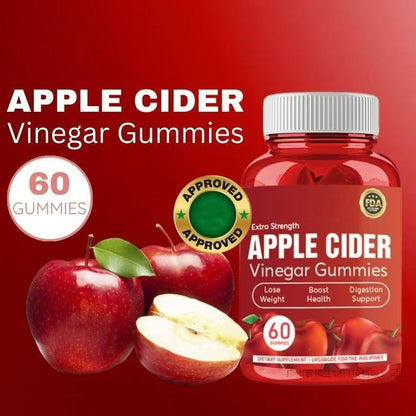 Suplemento gummies de vinagre de manzana 60 unidad
