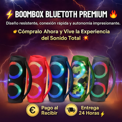 💪 Potencia, Estilo y Resistencia 👉 Tu Boombox Está Listo Para Todo 🔊