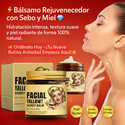 ⚡ Honey Tallow Balm 👉 Regeneración Intensa Para Todo Tipo de Piel 💫