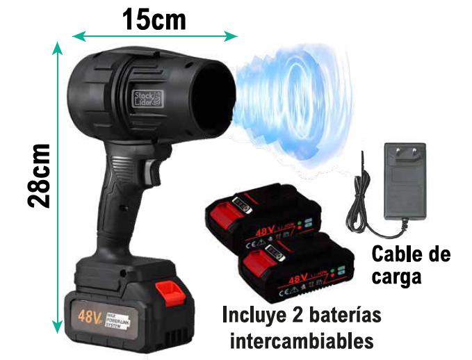 El Soplador Turbo Más Potente del Mercado – Limpieza Rápida y Precisa