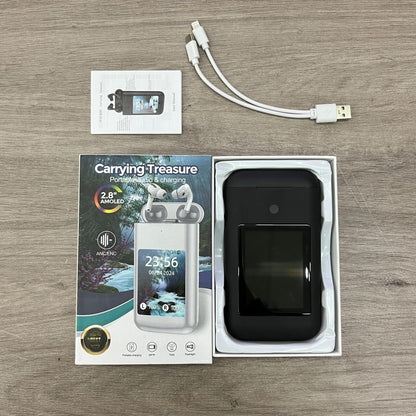 🎧 Powerbank Inteligente 👉 Auriculares TWS + Pantalla LCD + Linterna 💥