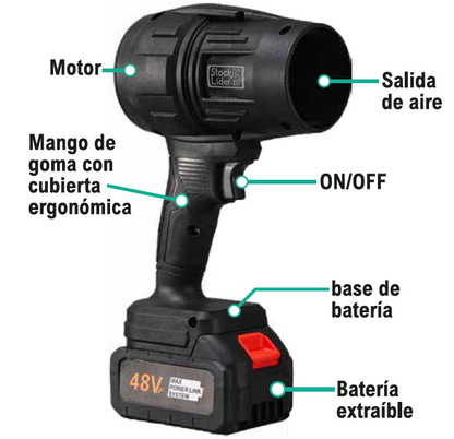 El Soplador Turbo Más Potente del Mercado – Limpieza Rápida y Precisa